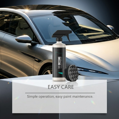 Free Sponge on Graphene Tire Dressing & Ceramic Spray | Waterproof High-Gloss Shine