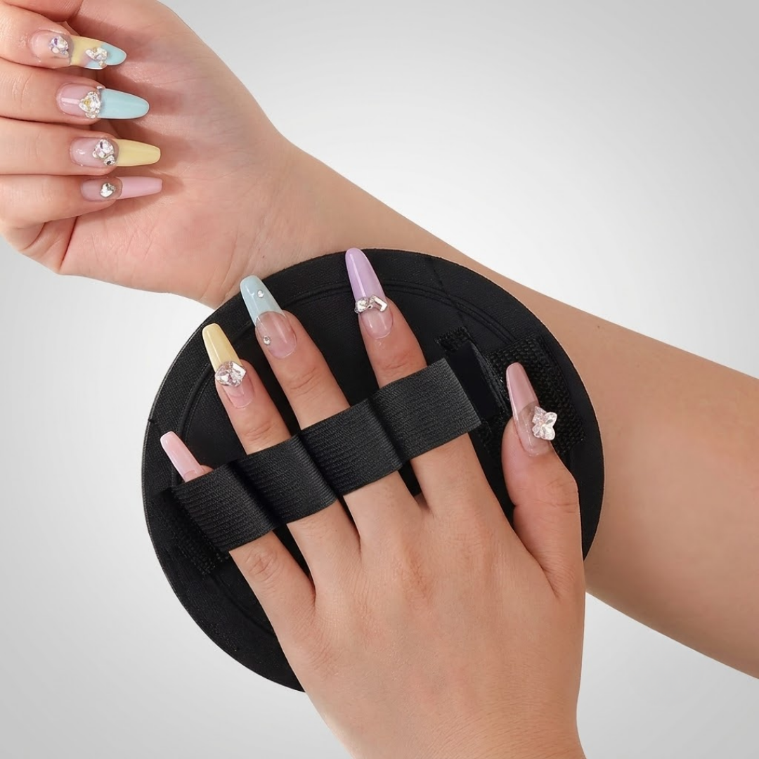 Premium Soft Rubber Shower Scrubber & Exfoliator | Deep Pore Cleansing Body Sponge with Secure Grip Strap