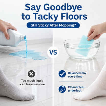 100pcs Multi-Surface Floor Cleaning Tablets – Antibacterial & Fresh