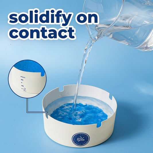 🌬️ Disposable Ashtray with Built-In Smoke Extinguishing Sand | Anti-Smoke Fly Ash & Odor Control