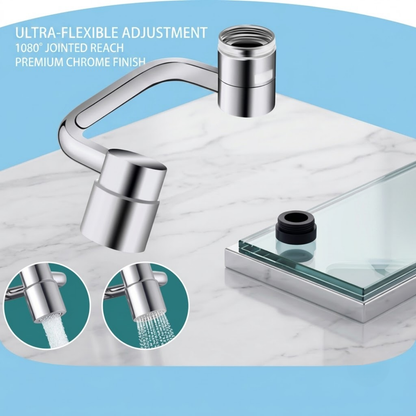RSZZB® Robotic Arm Universal Faucet with Rotatable Spout Extension