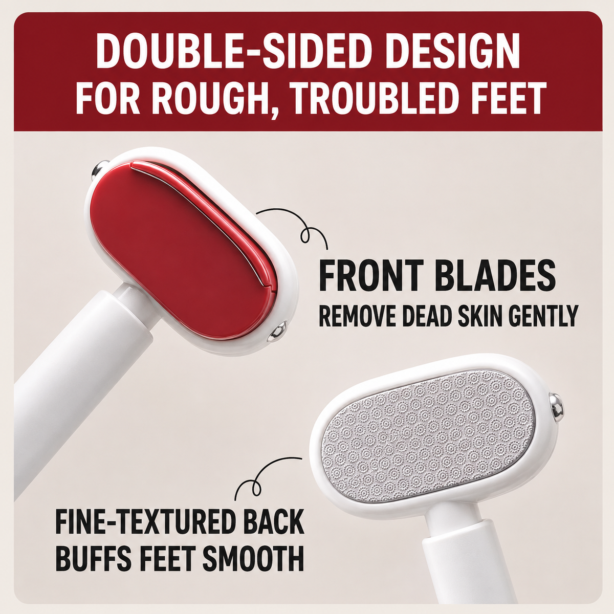 2-in-1 Precision Foot File