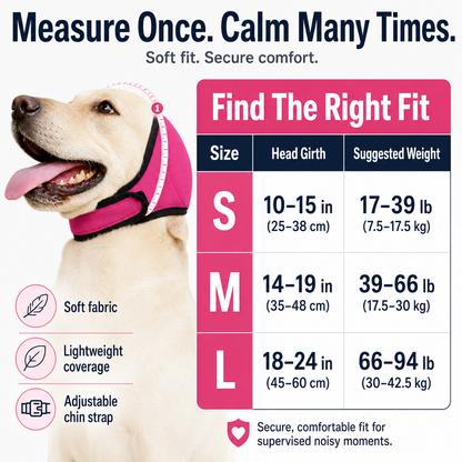 Dog Calming Hoodie Ear Wraps for Dogs, Waterproof Dogs Swim Cap, Pet Ear Cover Muffs for Anxiety Relief Noise Cancelling, Doggy Head Warp Ear Protection for Hematoma Fireworks Bath Swim Blow（Grey)