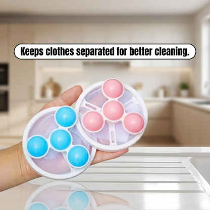 Reusable Floating Hair Filter Bag | Washing Machine Lint & Pet Hair Catcher for Laundry Cotton