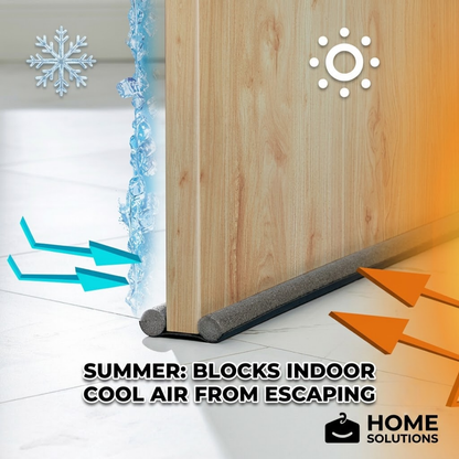 Ultimate Under-Door Draft Stopper & Soundproof Seal & Wind Blocker for Bedroom Doors