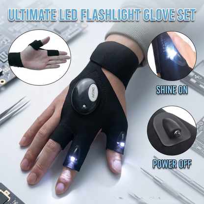 LumiGrip™ – Hands-Free Breathable Lighting for Night Fishing, Auto Repair & Outdoor Sports