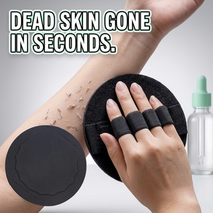 Premium Soft Rubber Shower Scrubber & Exfoliator | Deep Pore Cleansing Body Sponge with Secure Grip Strap