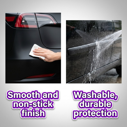 Ultimate Car Plastic Parts Restorer & Crystal Coating | Black Interior Refurbishment, Dashboard Polish & 6-Month UV Protection