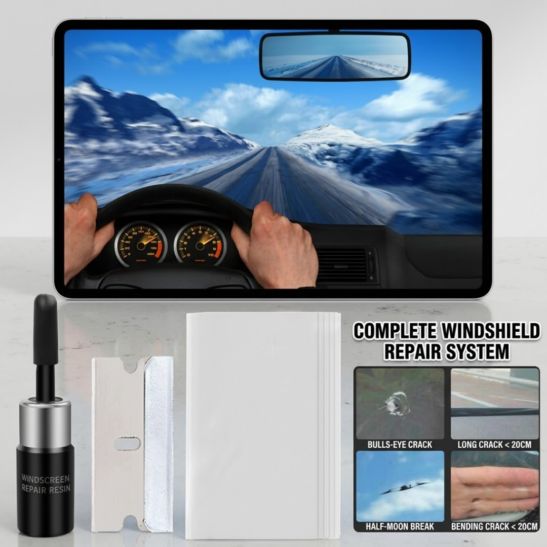 Ultimate DIY Car Glass Repair Kit: Instantly Restore Your Windshield