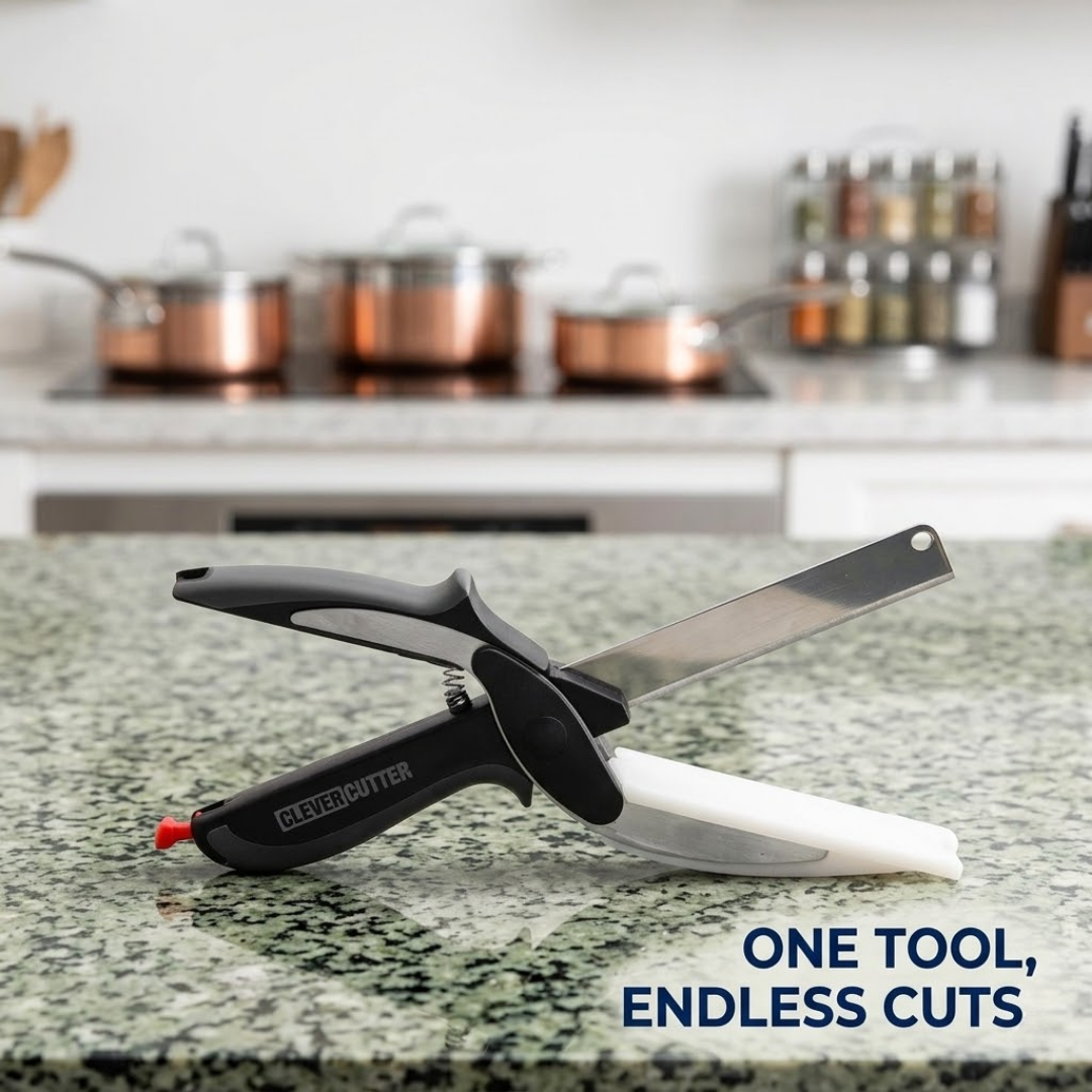 1pc: 1x Clever Cutter Starter Kit 🔪 (Perfect for Quick Prep!)