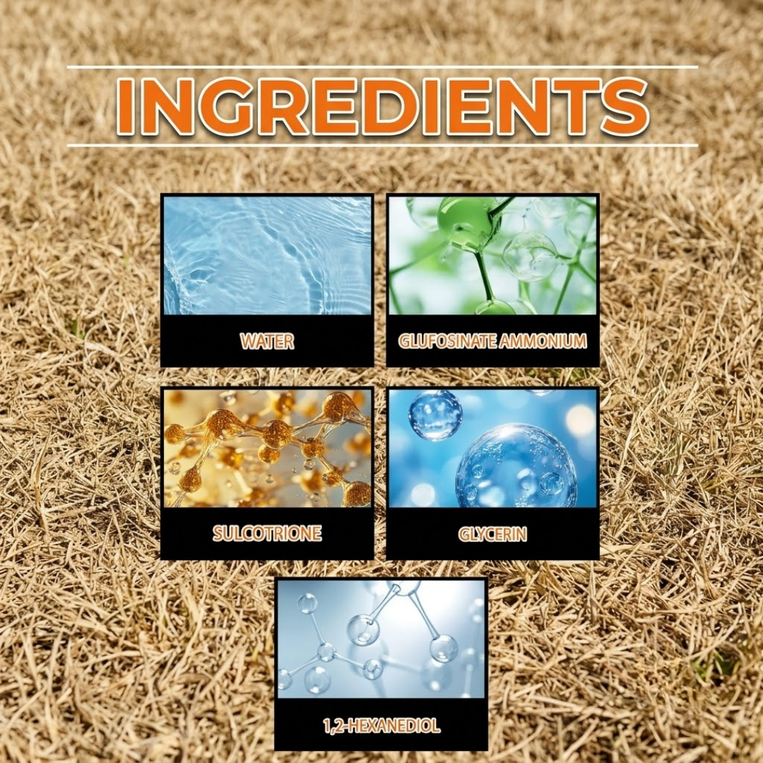 Healrize™ 2-in-1 PRO+ Herbicide | Fast-Acting 6-Hour Root Killer for Gardens, Lawns & Orchards