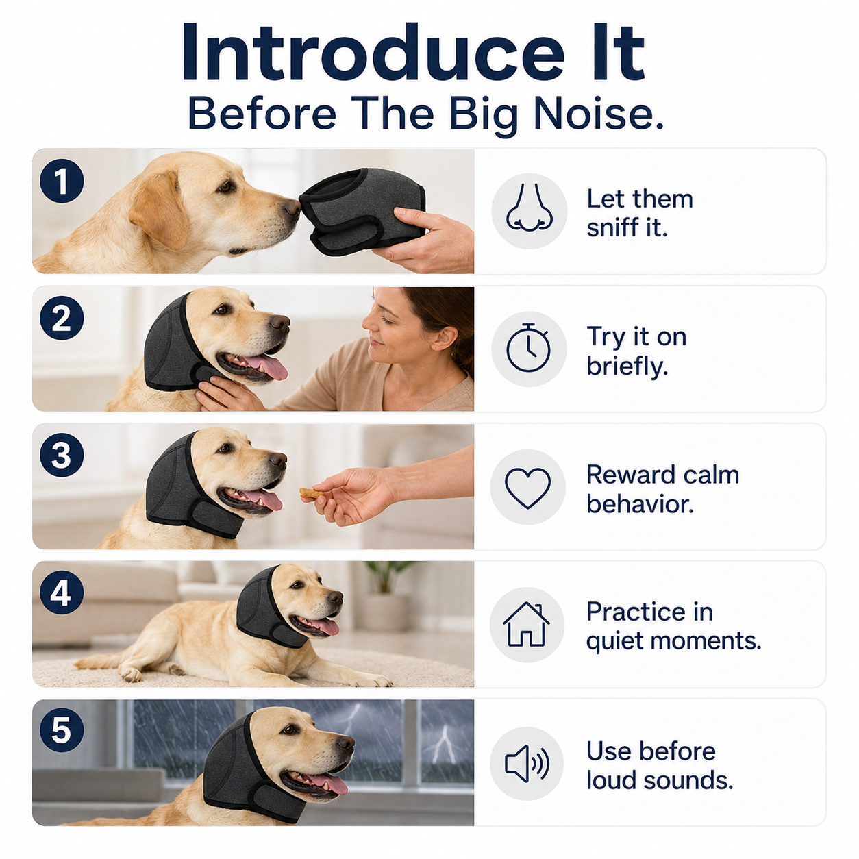 Dog Calming Hoodie Ear Wraps for Dogs, Waterproof Dogs Swim Cap, Pet Ear Cover Muffs for Anxiety Relief Noise Cancelling, Doggy Head Warp Ear Protection for Hematoma Fireworks Bath Swim Blow（Grey)