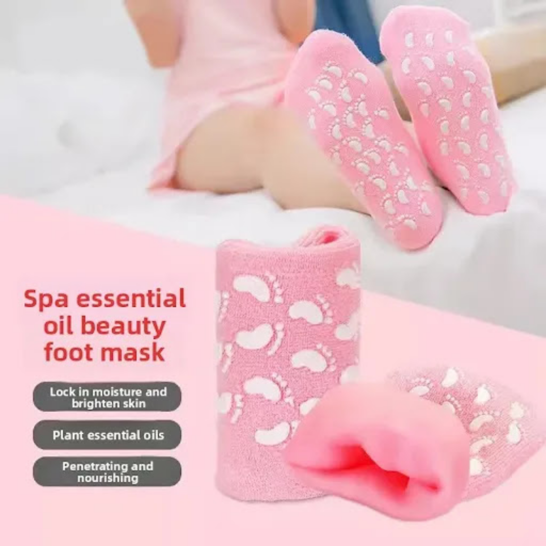 Deep Hydration Spa Gel Socks - Overnight Crack & Callus Healing Therapy