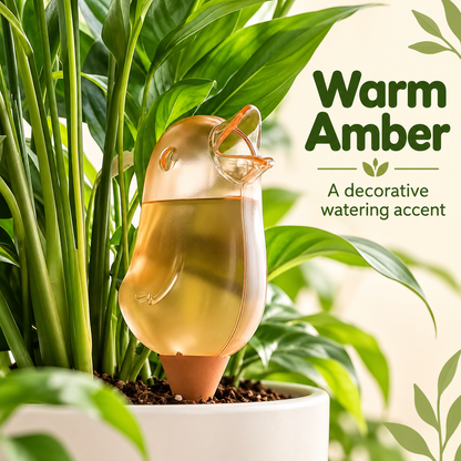 Adorable Bird Self-Watering Spikes | Automatic Terracotta Plant Waterer for Indoor & Office Gardens