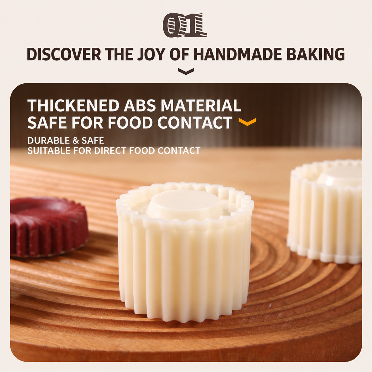 2-in-1 Double-Ended Pastry Making Mold