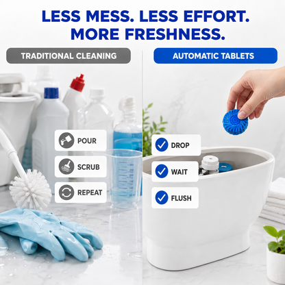 Blue Bubble Toilet Cleaner Automatic Toilet Cleaning Agent Concentrated Toilet Deodorizer Household Toilet Cleaner
