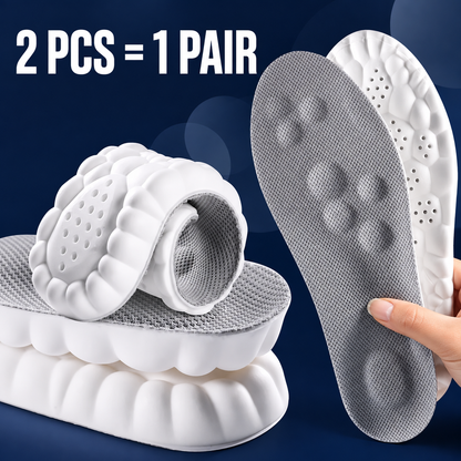 3-Layer Rebound Comfort Insoles for Everyday Shoes