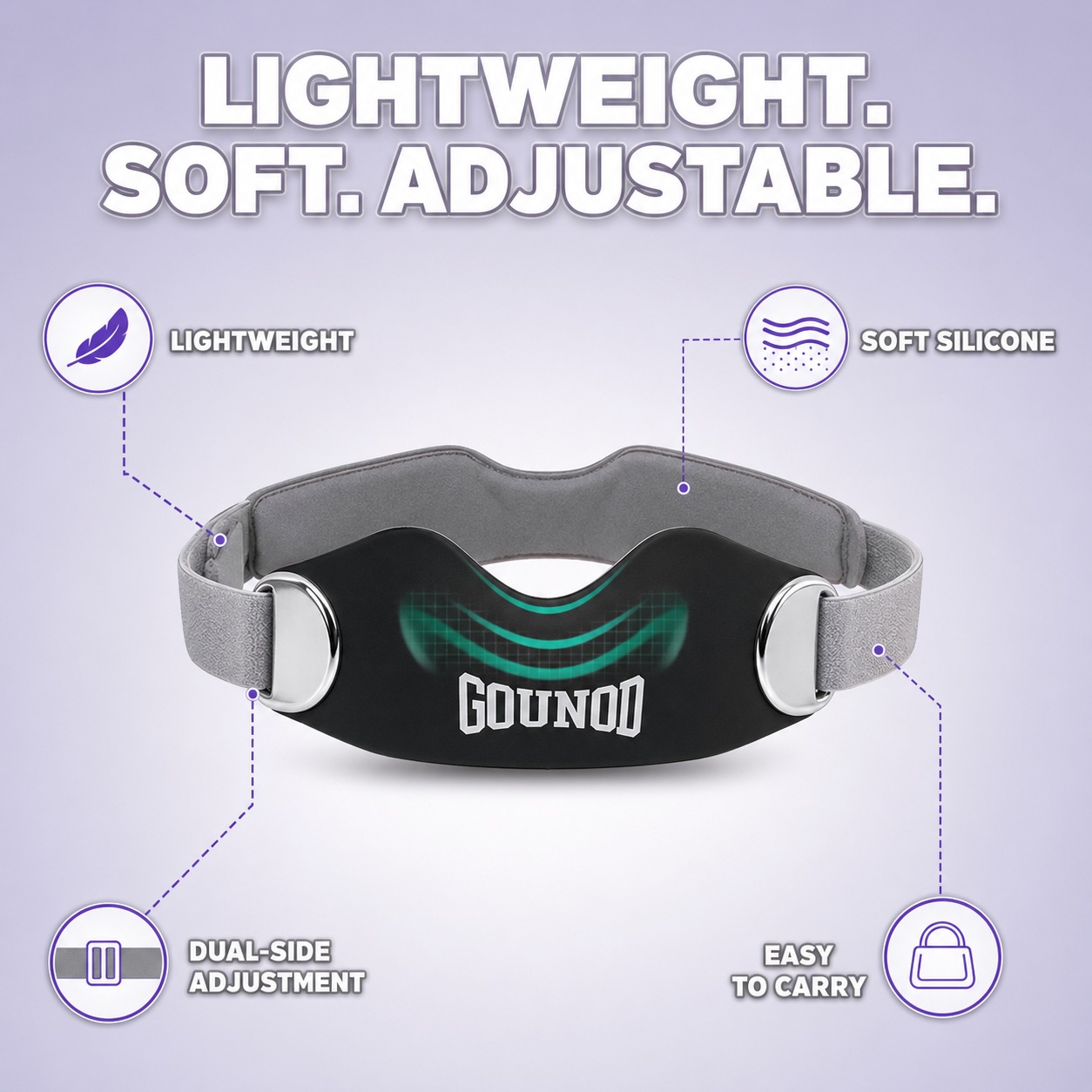 GOUNOD Sports Patella Belt Professional Basketball Knee Pad Running Patella Meniscus Protection Belt Cycling Sports Protector