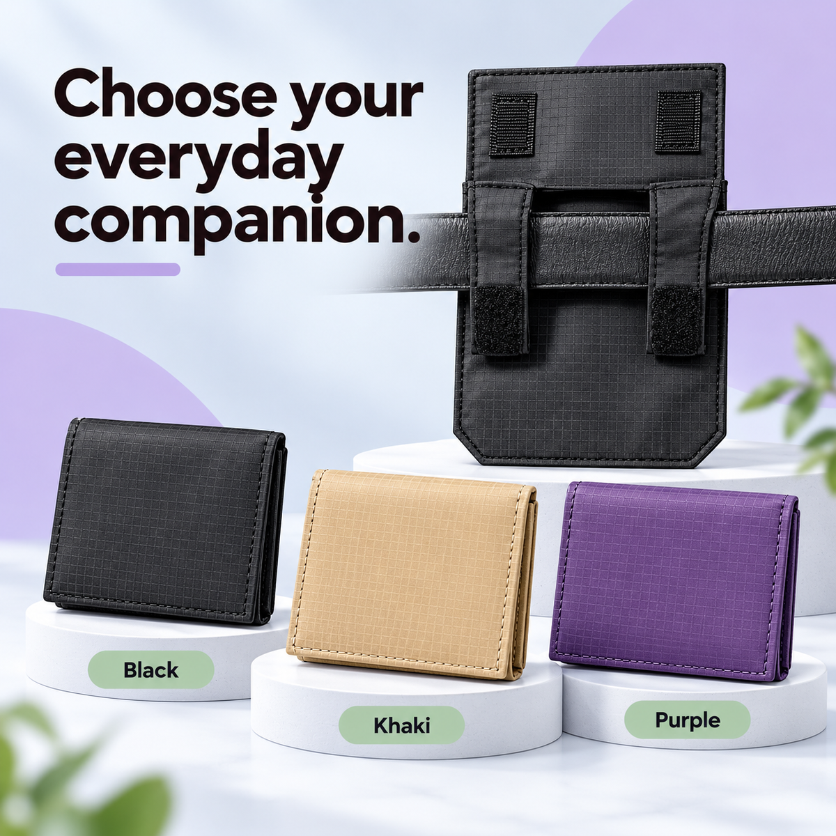 Invisible Anti-Theft Belt Wallet | Foldable Passport & Cash Pouch for Secure Travel
