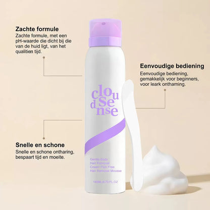 Cloud Sense Plant-Based Hair Removal Mousse