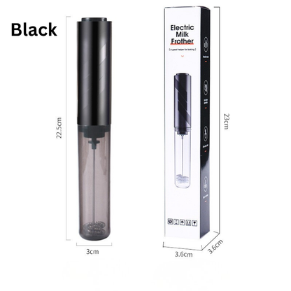 Handheld Milk Frother with Cover - 15-Second Silent Drink Mixer