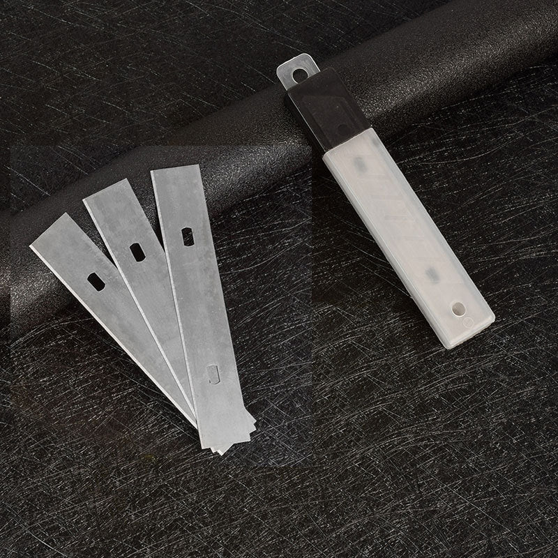 Multi-Purpose Cleaning Scraper for Grout Removal | Small Adhesive & Glue Scraper | Glass, Wood, and Tile Cleaning Tool Blade