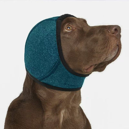 Dog Ear Protection Wrap – Anti-Anxiety Noise Muffling Earmuffs for Thunder, Fireworks & Grooming