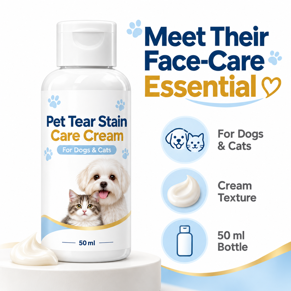 ✨ Pet Tear-Stain Care Cream: Little Care, Big Love. ✨
