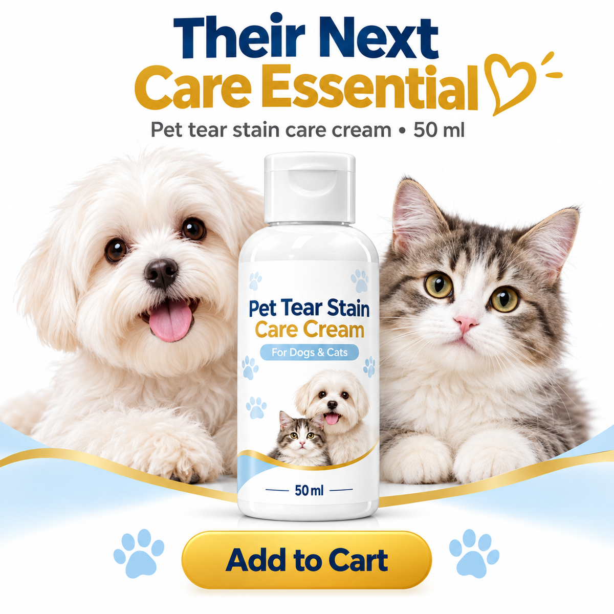 ✨ Pet Tear-Stain Care Cream: Little Care, Big Love. ✨