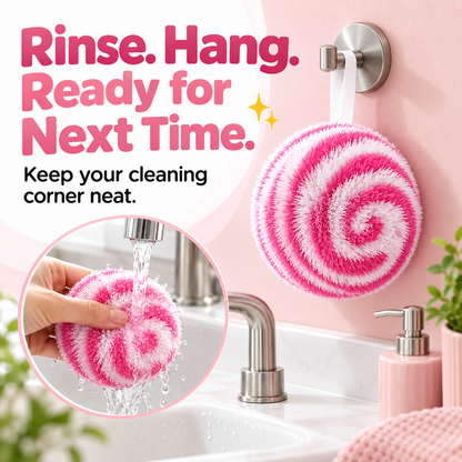 Desktop cleaning ball, bathroom countertop cleaning brush, bathroom sink, bathtub, washbasin, vanity, faucet brush