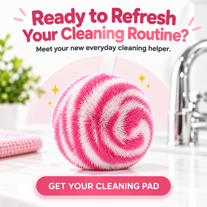 Desktop cleaning ball, bathroom countertop cleaning brush, bathroom sink, bathtub, washbasin, vanity, faucet brush