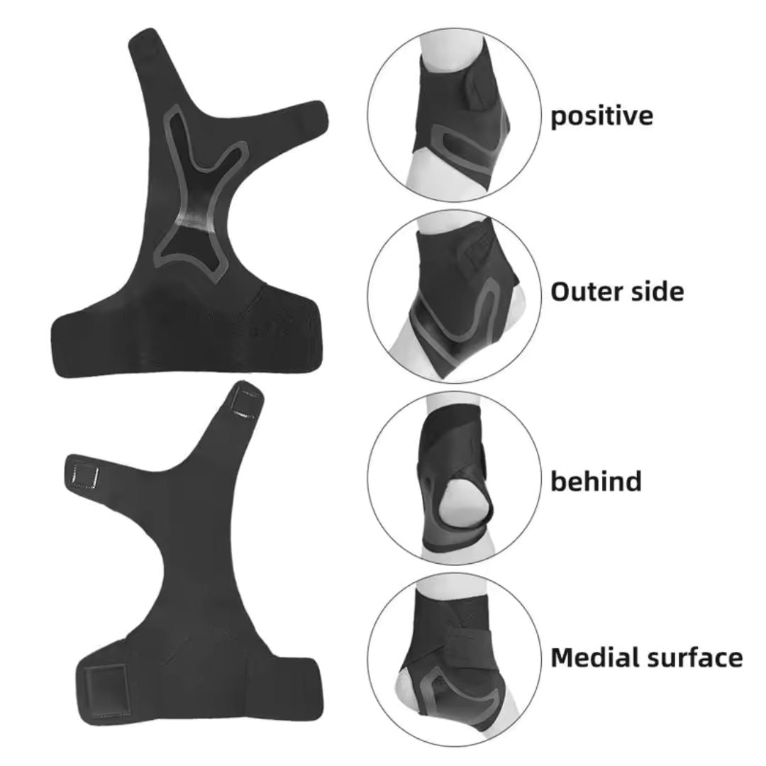 Adjustable Ankle Support Brace For Sports, Walking & Daily Stability