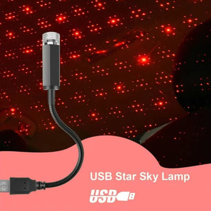 Starry Night Car Galaxy Laser Light Rotating 5-in-1 Cosmic Ambiance Projector