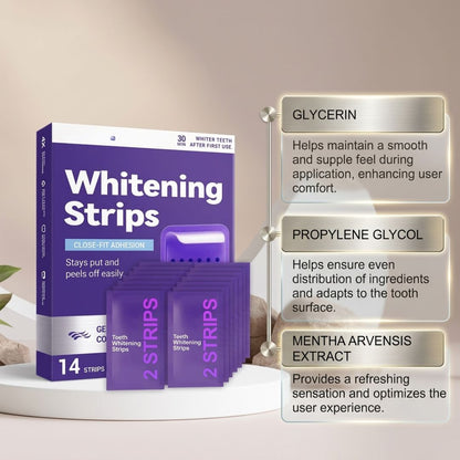 Shine Whitening Strips | 30-Minute Teeth Whitening Strips for a Brighter Smile