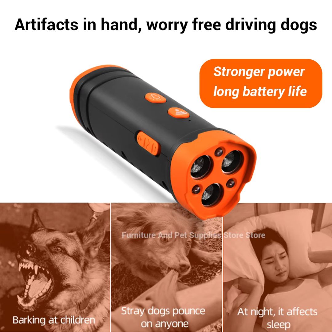 Mini Portable Ultrasonic Dog Repellent – One-Click Outdoor Safety Device
