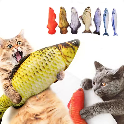 Rechargeable Flopping Fish Toy with Realistic Swing Motion