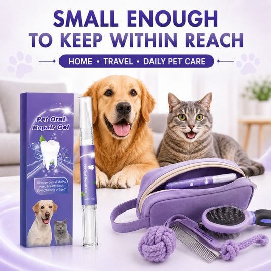 Pet Oral Care Gel Pen – Fresh Breath & Daily Teeth Care for Dogs & Cats