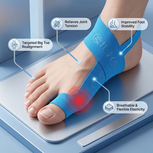 Big Toe Bunion Corrector Tape – Soft Alignment Support for Day-Long Comfort