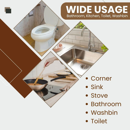 30% OFF! Waterproof Self-Adhesive Caulk Strip for Kitchen & Bathroom Sealing