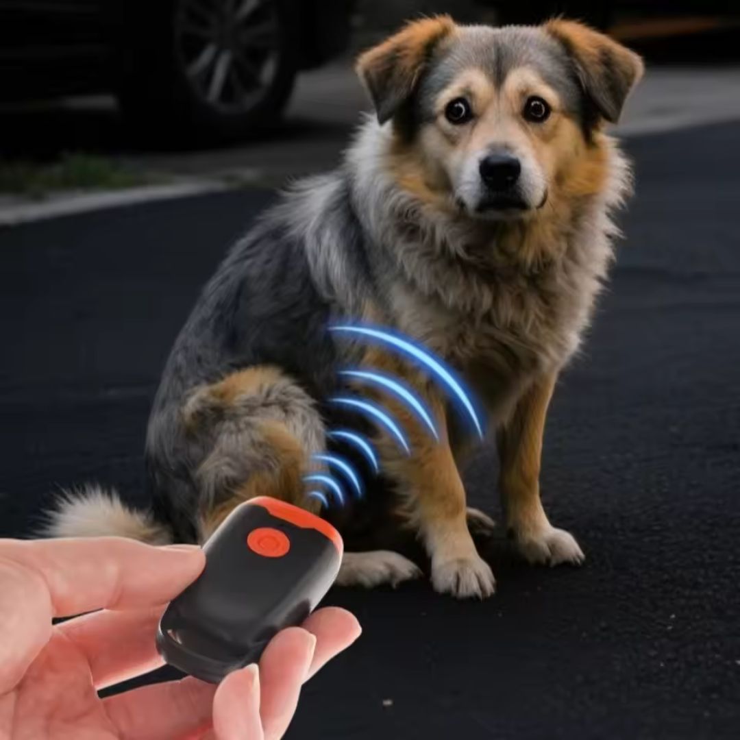 Mini Portable Ultrasonic Dog Repellent – One-Click Outdoor Safety Device