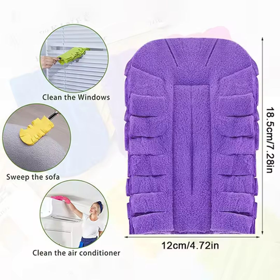 30% OFF! Duster Brush – Extendable Hair & Lint Cleaner for Sofa Gaps, Bookshelves & Light Fixtures