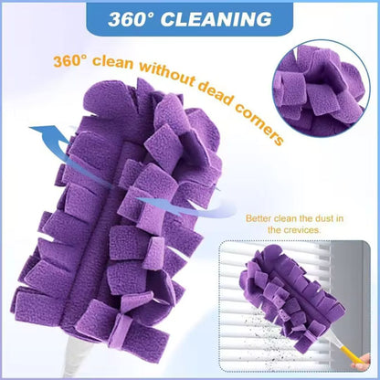30% OFF! Duster Brush – Extendable Hair & Lint Cleaner for Sofa Gaps, Bookshelves & Light Fixtures