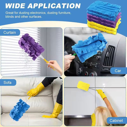 30% OFF! Duster Brush – Extendable Hair & Lint Cleaner for Sofa Gaps, Bookshelves & Light Fixtures