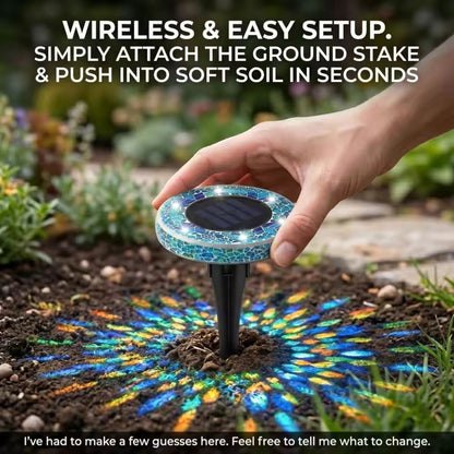 Solar Outdoor Ground Lights – Waterproof LED Garden Disk Lights for Pathways, Lawns & Patios