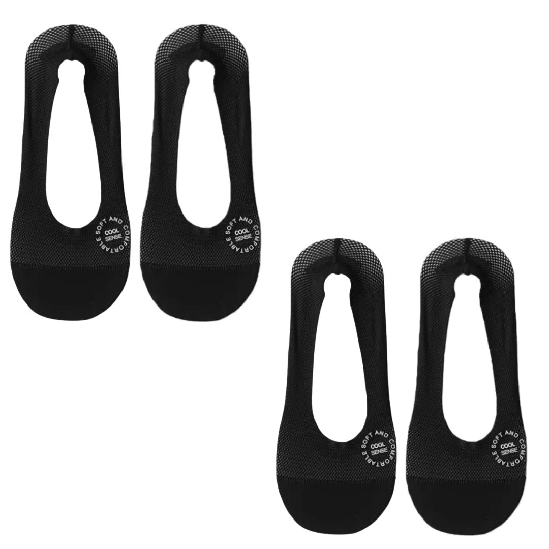 4 Pair Set 🌟Black-Shallow Mouth 🌟