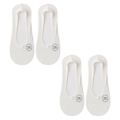 Ultra-Breathable No-Show Socks with Anti-Slip Heel Grip – Soft Low-Cut Mesh Footies
