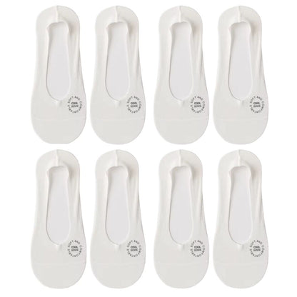 Ultra-Breathable No-Show Socks with Anti-Slip Heel Grip – Soft Low-Cut Mesh Footies