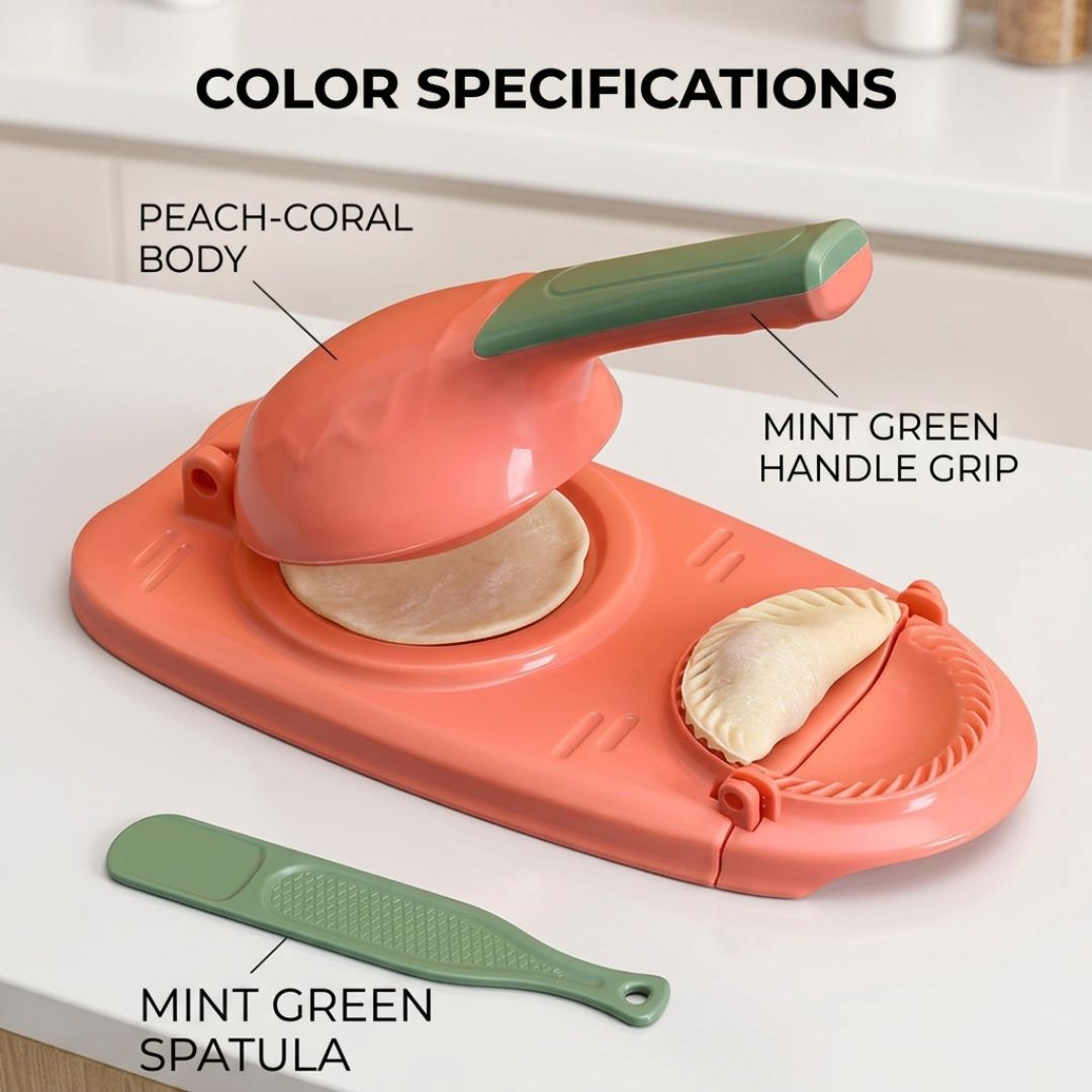 2-in-1 Dumpling Maker Press & Sealer | Easy Homemade Dumplings