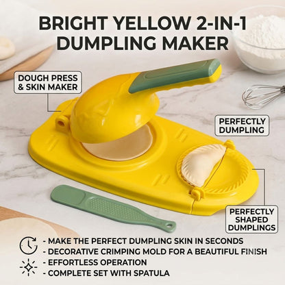 2-in-1 Dumpling Maker Press & Sealer | Easy Homemade Dumplings
