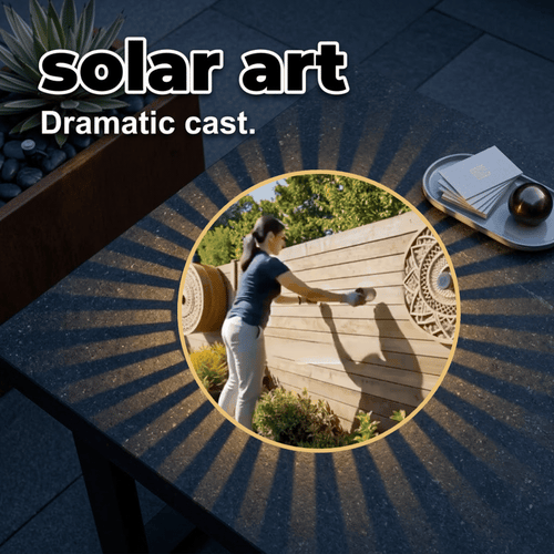 🌟 Enchanting Solar Mandala Projector Wall & Pathway Light | Transform Your Garden into an Oasis